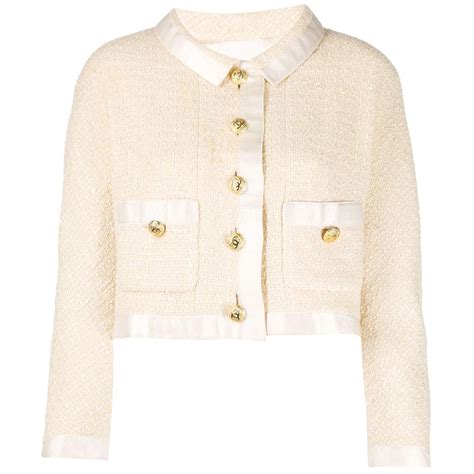 look a like chanel jasje|chanel style cropped jacket.